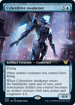 Cyberdrive Awakener (Extended Art) (Commander: Kamigawa: Neon Dynasty) Near Mint