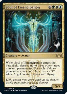 Soul of Emancipation (Promo Pack: Streets of New Capenna) Light Play