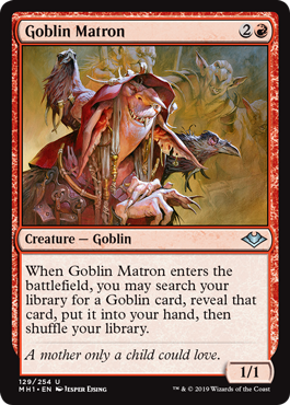 Goblin Matron (Modern Horizons) Light Play