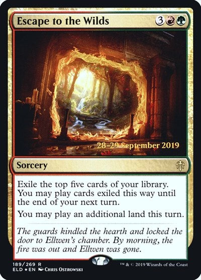 Escape to the Wilds (Promos: Prerelease Cards) Near Mint Foil