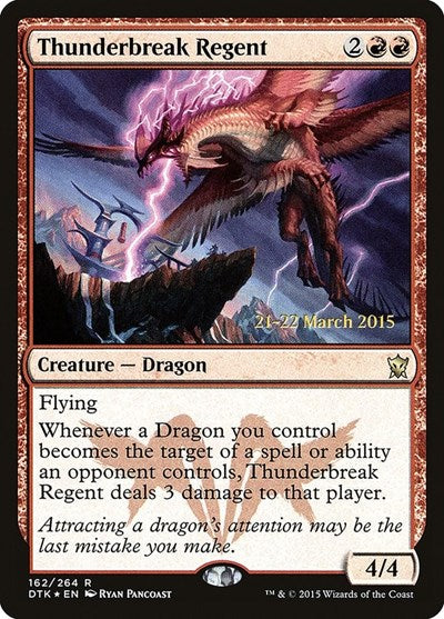 Thunderbreak Regent (Promos: Prerelease Cards) Near Mint Foil
