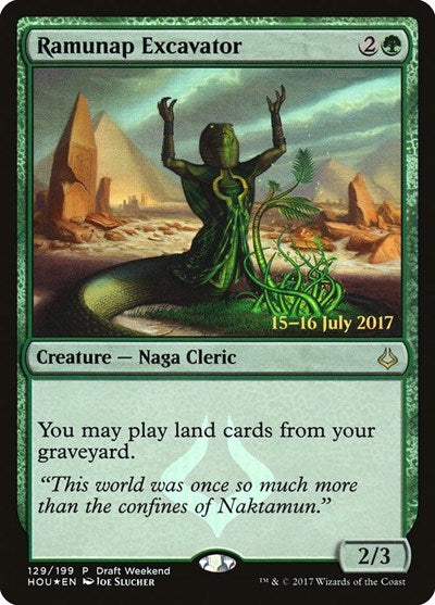 Ramunap Excavator (Promos: Launch Party and Release Event) Medium Play Foil