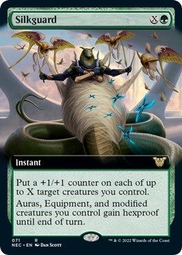 Silkguard (Extended Art) (Commander: Kamigawa: Neon Dynasty) Near Mint