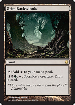 Grim Backwoods (Commander 2013 Edition) Medium Play