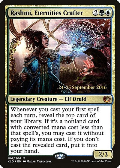 Rashmi, Eternities Crafter (Promos: Prerelease Cards) Light Play Foil