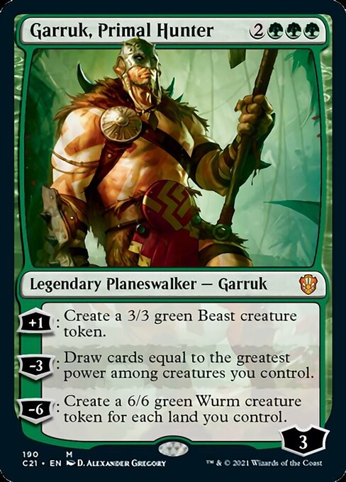 Garruk Primal Hunter|1|0|0.00