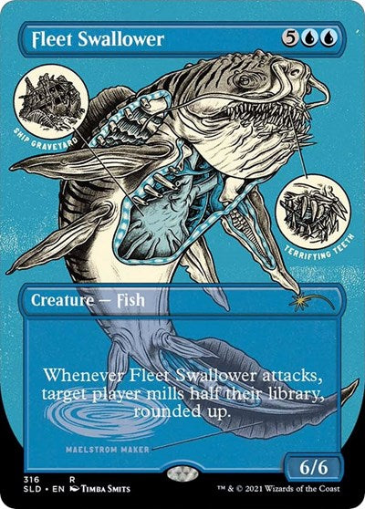 Fleet Swallower (Foil Etched) (Secret Lair) Near Mint Foil