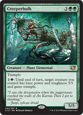 Creeperhulk (Commander 2014 Edition) Near Mint
