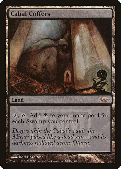 Cabal Coffers (Promos: FNM) Medium Play Foil