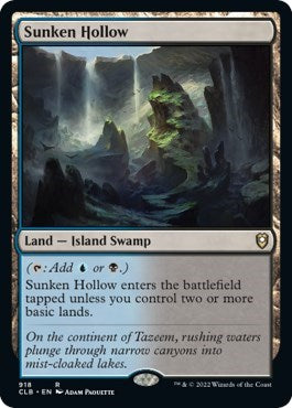 Sunken Hollow (Commander Legends: Battle for Baldur's Gate) Near Mint