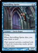 Surveilling Sprite (Duel Decks: Ajani vs Nicol Bolas) Medium Play