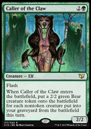 Caller of the Claw (Commander 2015) Light Play