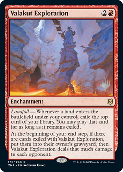 Valakut Exploration (Promo Pack: Zendikar Rising) Near Mint