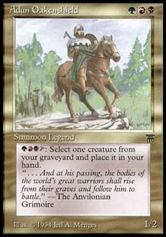 Adun Oakenshield (Legends) Heavy Play
