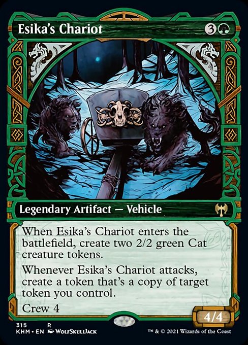 Esika's Chariot (Showcase) (Kaldheim) Near Mint