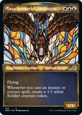 Tura Kennerud, Skyknight (Showcase) (Dominaria United) Near Mint Foil