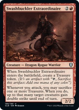 Swashbuckler Extraordinaire (Commander Legends: Battle for Baldur's Gate) Near Mint
