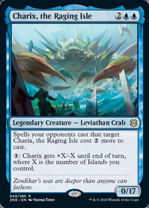 Charix, the Raging Isle (Zendikar Rising) Light Play