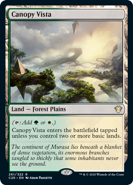Canopy Vista (Commander 2020 Ikoria) Near Mint