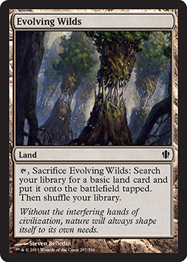 Evolving Wilds (Commander 2013 Edition) Near Mint