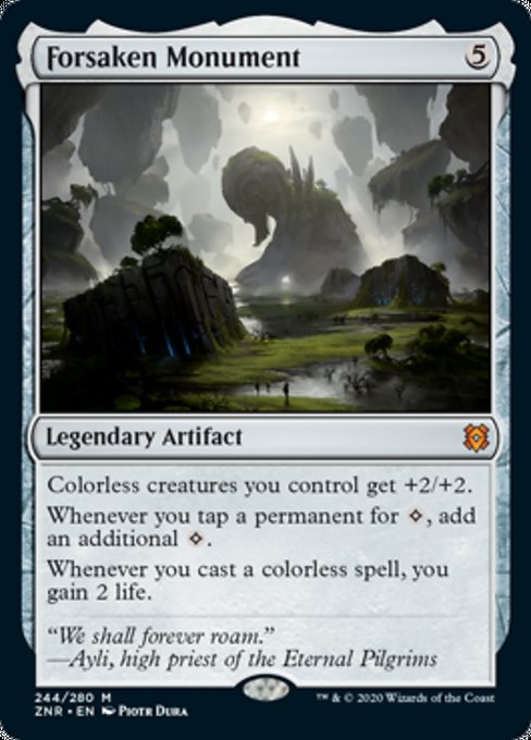 Forsaken Monument (Zendikar Rising) Near Mint