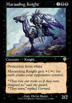 Marauding Knight (Invasion) Heavy Play