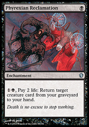 Phyrexian Reclamation (Commander 2013 Edition) Near Mint