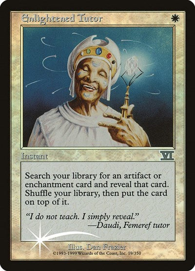 Enlightened Tutor (Promos: Arena) Medium Play Foil