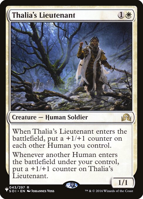 Thalia's Lieutenant (The List) Light Play