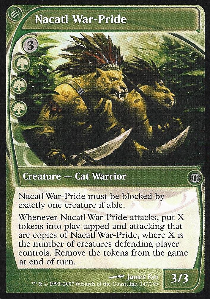 Nacatl War-Pride (Futuresight) Light Play