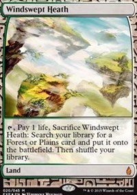 Windswept Heath (Zendikar Expeditions) Medium Play Foil