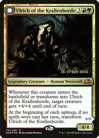 Ulrich of the Krallenhorde (Promos: Prerelease Cards) Near Mint Foil