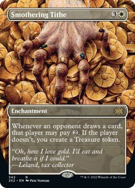 Smothering Tithe (Borderless) (Double Masters 2022) Near Mint
