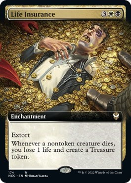 Life Insurance (Extended Art) (Commander: Streets of New Capenna) Near Mint