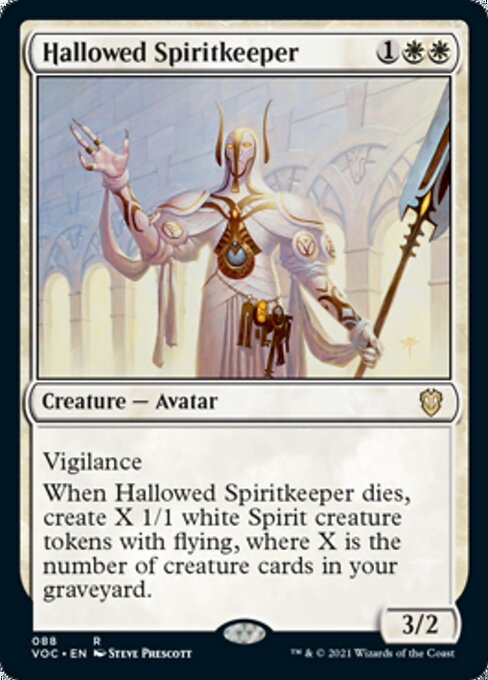 Hallowed Spiritkeeper (Commander 2021 Crimson Vow) Near Mint