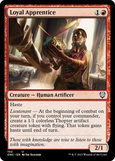 Loyal Apprentice (Commander: Phyrexia: All Will Be One) Near Mint