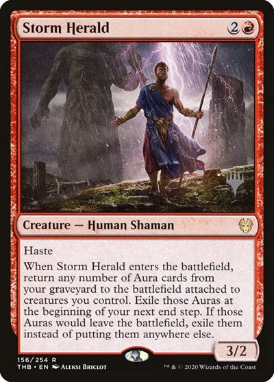 Storm Herald (Promo Pack: Theros Beyond Death) Near Mint