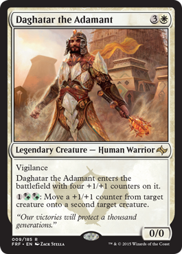 Daghatar the Adamant (Fate Reforged) Damaged / Poor
