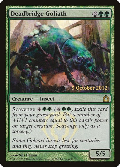 Deadbridge Goliath (Promos: Launch Party and Release Event) Medium Play Foil