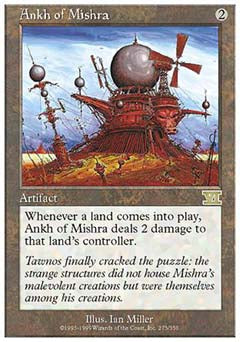 Ankh of Mishra (Classic 6th Edition) Light Play