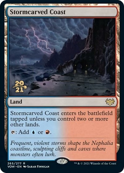 Stormcarved Coast (Promos: Prerelease Cards) Near Mint Foil