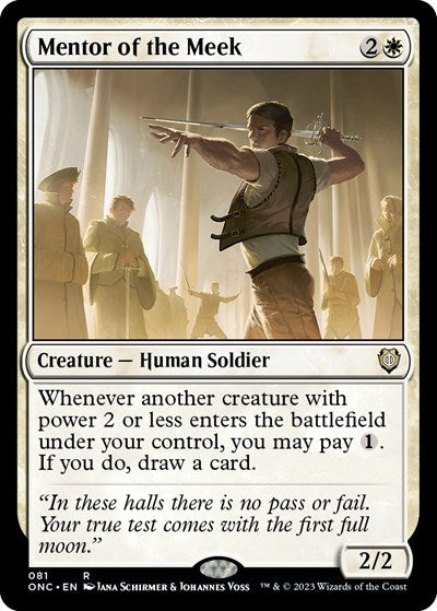 Mentor of the Meek (Commander: Phyrexia: All Will Be One) Near Mint