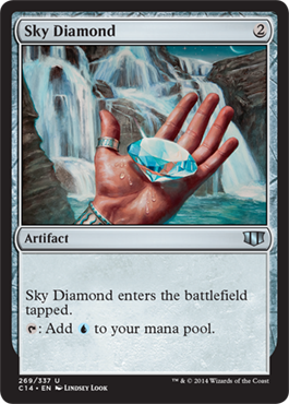 Sky Diamond (Commander 2014 Edition) Medium Play