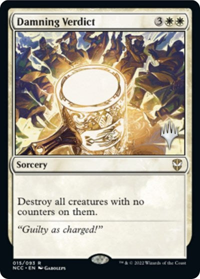 Damning Verdict (Promo Pack: Streets of New Capenna) Light Play Foil