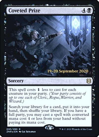 Coveted Prize (Promos: Prerelease Cards) Near Mint Foil