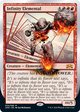 Infinity Elemental (Unsanctioned) Light Play