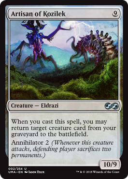 Artisan of Kozilek (Ultimate Masters) Light Play