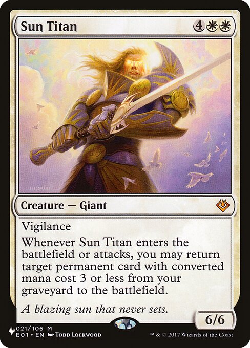 Sun Titan (The List) Near Mint