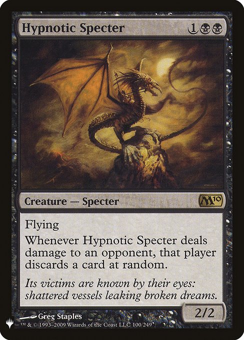 Hypnotic Specter (Mystery Booster) Light Play