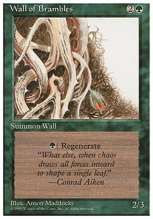 Wall of Brambles|0|0|0.00